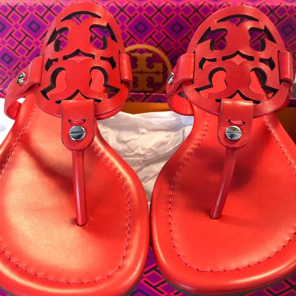 Tory Burch Miller Samba (color) leather  7.5 NIB